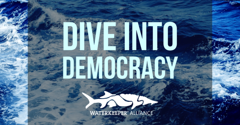 Combinaisons citoyennes Plongez dans la démocratie Waterkeeper Alliance vacances au Congrès