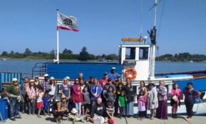 The Humboldt County Public Library’s 2019 Summer Reading Tour offered an end-of-summer tour of Humboldt Bay aboard the historic H/V Madaket for participants and their families.