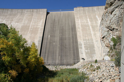 Gross Dam Colorado River